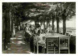 Art - Peinture - Max Liebermann - Terrasse Im Restaurant Jacob In Nientedten - Carte Neuve - CPM - Voir Scans Recto-Vers - Malerei & Gemälde