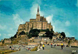 50 - Le Mont Saint Michel - Vue Générale - Automobiles - Bus - Flamme Postale - CPM - Voir Scans Recto-Verso - Le Mont Saint Michel