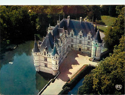 37 - Azay Le Rideau - Le Château - Vue Aérienne - Carte Neuve - CPM - Voir Scans Recto-Verso - Azay-le-Rideau