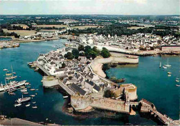 29 - Concarneau - La Ville Close - Le Port - Vue Aérienne - Bateaux - Flamme Postale - Voir Scans Recto Verso  - Concarneau