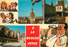 21 - Beaune - Multivues - Flamme Postale - CPM - Voir Scans Recto-Verso - Beaune