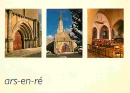 17 - Ile De Ré - Ars En Ré - L'Eglise Saint Etienne - Multivues - Carte Neuve - CPM - Voir Scans Recto-Verso - Ile De Ré