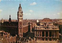 59 - Lille - Place Du Théâtre Et La Bourse - CPM - Voir Scans Recto-Verso - Lille