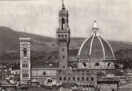 CARTOLINA  C17 FIRENZE,TOSCANA-TORRE DI ARNOLFO E DUOMO-STORIA,MEMORIA,CULTURA,RELIGIONE,BELLA ITALIA,VIAGGIATA - Firenze (Florence)