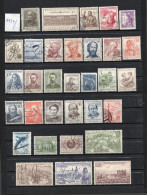 Tchécoslovaquie Lot Entre 1954/6   97 Timbres  Parfait état - Gebruikt