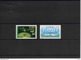 ANDORRE 1994 Europa, Virus Du SIDA, Radiodiffusion Yvert 444-445,  NEUF** MNH Cote 5 Euros - Unused Stamps