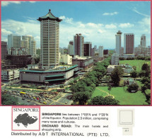 Singapore ORCHARD ROAD, The Main Hotels And Shopping Strip, +/-1980, JS 7 Distributed By A&T INTERNATIONAL (PTE)_UNC_cpc - Singapur