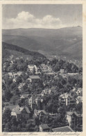 Wernigerode, Harz, Panorama Mit Hotel Lindenberg Gl1935 #G5377 - Andere & Zonder Classificatie