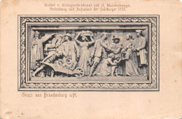 Brandenburg (Havel) Relief Vom Denkmal Ngl #168.646 - Autres & Non Classés