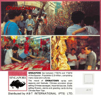 Singapore CHINATOWN, +/- 1979, JS 10 Distributed By A&T INTERNATIONAL (PTE)_UNC_cpc - Singapore