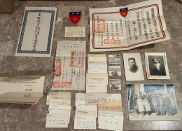 WW2 Rare US/Chine HQ's Cmd Marshall Mission & Memorabilia 1946 - Unclassified