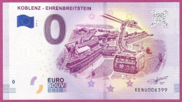 0-Euro XENU 02 2018 KOBLENZ - EHRENBREITSTEIN - SEILBAHN - Essais Privés / Non-officiels