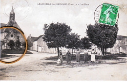 28 GRANDVILLE GAUDREVILLE Une Place Animée - Otros & Sin Clasificación