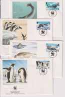 BRITISH ANTARCTIC TERR 1992 FDC, Michel 193/196 - FDC