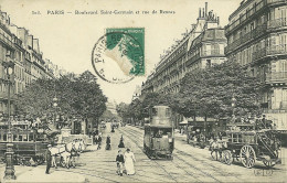 75  PARIS 6° - BOULEVARD SAINT GERMAIN ET RUE DE RENNES (ref 6615) - Arrondissement: 06