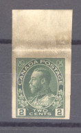 Canada  :  Yv  109a  (*)   Non Dentelé - Unused Stamps
