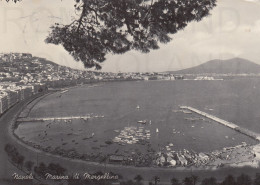 CARTOLINA  C17 NAPOLI,CAMPANIA-PANORAMA DI MERGELLINA-STORIA,MEMORIA,CULTURA,RELIGIONE,BELLA ITALIA,VIAGGIATA 1961 - Napoli (Napels)