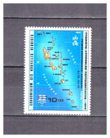NOUVELLES  HEBRIDES     N °  549   .  10   FNH   SUR   25 C    .  NEUF    **  . SUPERBE  . - Unused Stamps