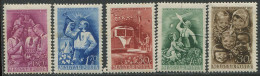 Hungary:Unused Stamps Serie International Childrens Day, Train, 1951, MNH - Ongebruikt