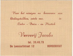 Borgerhout - Ververij Jacobs - Otros & Sin Clasificación