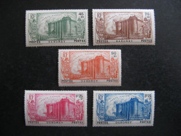 Dahomey: TB Série  N° 115 Au N° 119, Neufs X . - Unused Stamps