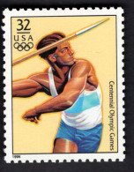 204358689  1996 (XX) SCOTT 3068a POSTFRIS MINT NEVER HINGED - OLYMPIC GAMES - DECATHLON - Unused Stamps