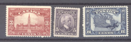 Canada  :  Yv  123-25  * - Unused Stamps