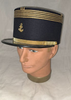 Képi Colonel Troupes De Marine - Cascos