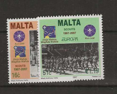 2007 MNH Malta Michel 1514-15 Postfris** - Malte