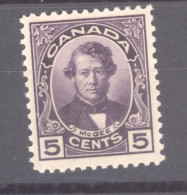 Canada  :  Yv  126  ** - Ungebraucht