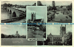 R633224 Worcester. Cathedral. Valentine. Silveresque. 3039. V. Style. Multi View - Welt