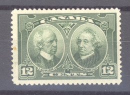 Canada  :  Yv  127  * - Neufs