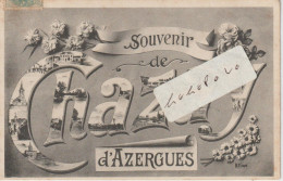 CHAZAY D'AZERGUES - Souvenir De ...... ( Correspondance Très Particulière Au Dos ) - Other & Unclassified