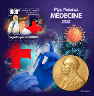 Djibouti 2023 Nobel Prize In Medicine S202404 - Djibouti (1977-...)