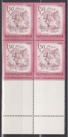 1974 , Mi 1439 ** (2) -  4er Block Postfrisch - Freimarke : Schönes Österreich , Bludenz (Vorarlberg) - Unused Stamps