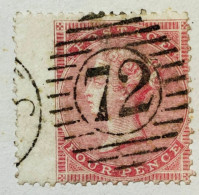 Grande-Bretagne YT N° 18 Used/oblitéré Bord De Feuille - Used Stamps