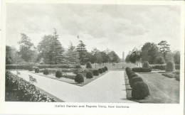 London 1912; Italian Garden And Pagoda Vista, Kew Gardens - Not Circulated. (Gale & Pulden Printers) - Londen - Buitenwijken