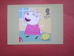 Carte Postale, Peppa Pig, Suzy Sheep, Brebis - Sellos (representaciones)