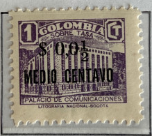 Kolumbien 1943: Palacio De Comunicaciones Mi:CO Z18-Z20 - Colombia