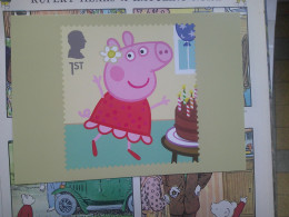 Carte Postale, Peppa Pig, Peppa - Briefmarken (Abbildungen)