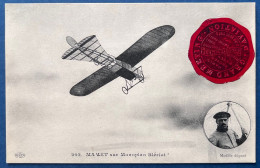 Carte Postale Neuve AOUT 1910 Vignette Rouge Du Grand Meeting D'aviation " MAMET Sur Monoplan Blériot " TTB - Autres & Non Classés