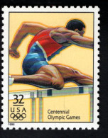 204360551 1996 (XX) SCOTT 3068P POSTFRIS MINT NEVER HINGED - OLYMPIC GAMES - MEN S HURDLES - Unused Stamps