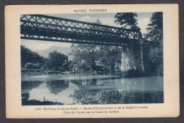 102489/ Le Pont De Portou Sur Le Canal De Savière, Route D'Hautecombe Et De La Haute Corniche - Andere & Zonder Classificatie