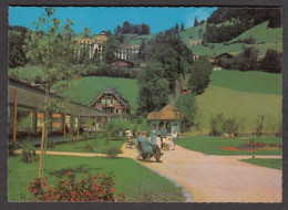 109860/ ENGELBERG, Kurplatz Mit Hotel-Terrasse - Engelberg