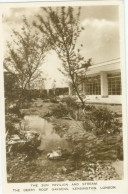 London; The Derry Roof Gardens Of Kensington. The Sun Pavilion And Stream - Not Circulated. (Derry & Toms) - London Suburbs