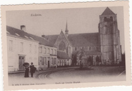 Eeckeren - Kerk En Groote Markt - Repro - Altri & Non Classificati