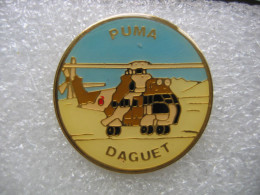 Pin's Hélicoptère PUMA, Opération DAGUET - Army