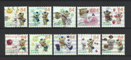 Japan 2019 Posukuma Y.T. 9524/9533 (0) - Oblitérés