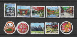 Japan 2019 Travel V Y.T. 9489/9498 (0) - Usados