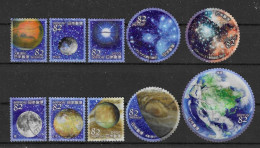 Japan 2019 Space Y.T. 9210/9219 (0) - Used Stamps